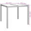 Wicker Outdoor Dining Table , 90cm D-1798936586-1798936589