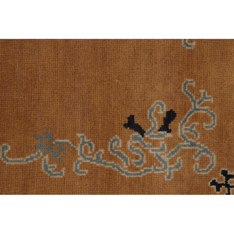 Art Deco One-of-a-Kind 2'9X4'2 Hand Knotted Area Rug