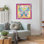 Love Butterfly, décor fantaisiste contemporain, typographie, art fantaisiste