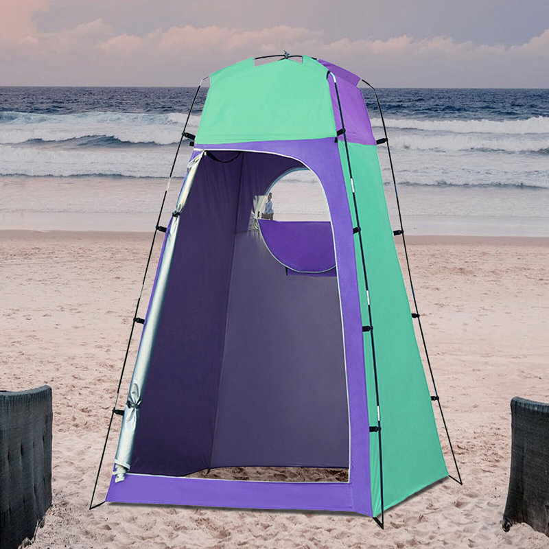 2 Person Tent, Purple/Green