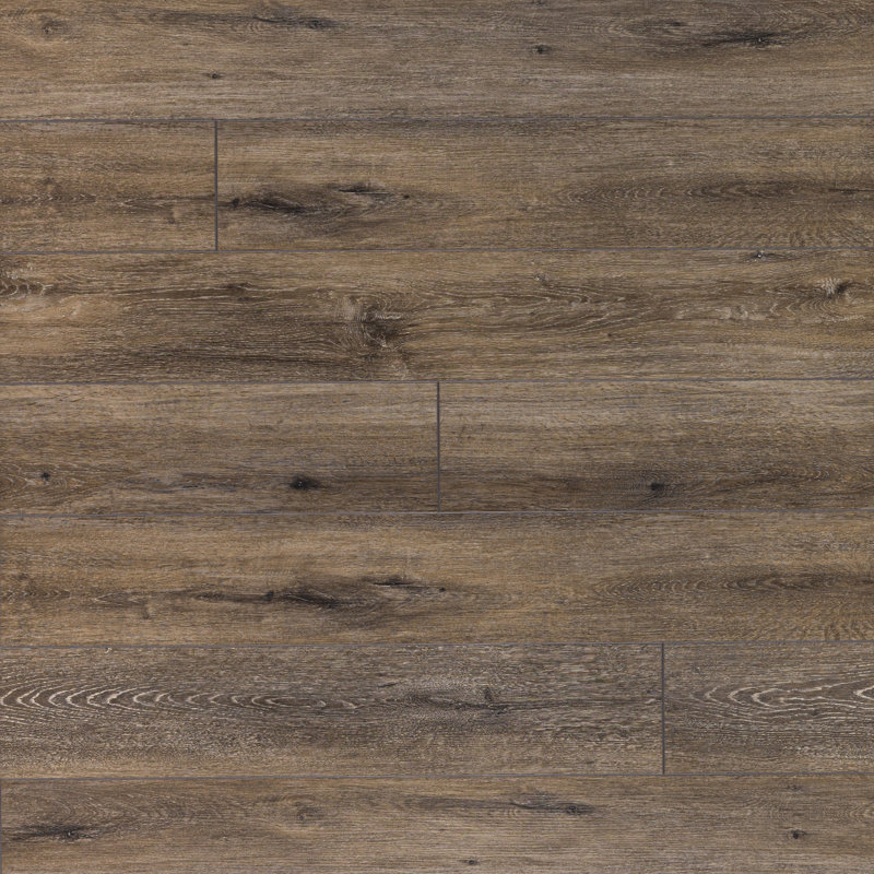Woodbay 7 in. x 48 in. 5mm 20mil Waterproof Rigid Core Luxury Vinyl Plank Flooring, Auburn Valley