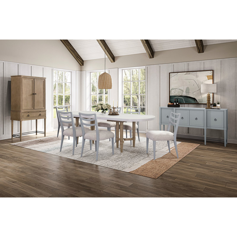 Table extensible à deux piédestaux Triad