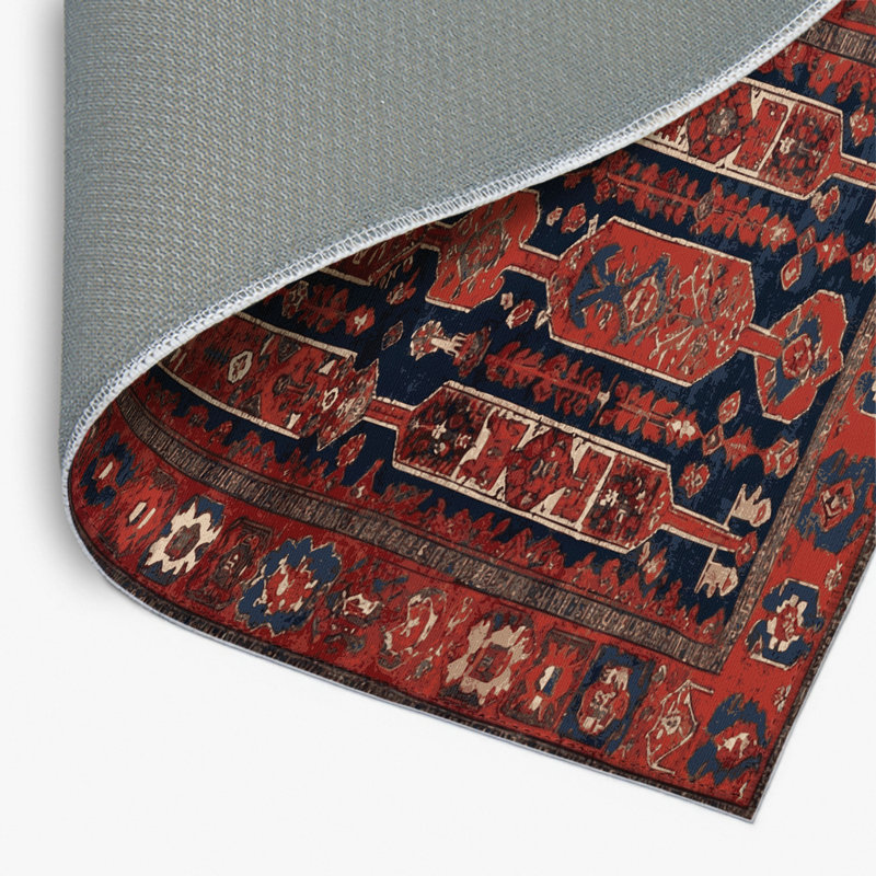 Tapis turc intérieur et extérieur brun, Rectangle 4pi x 6 pi