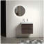 Meuble-lavabo de salle de bain avec lavabo, grand meuble-lavabo flottant mural, salle de bain moderne, base de lavabo intégrée sans drainage et robinet, pré-assemblé-1743364526