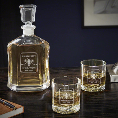 Ensemble de décanteur personnalisé Téquila