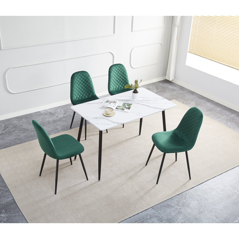 4 - Person Dining Set, Green