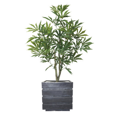 42'' Faux Cannabis Tree in Planter