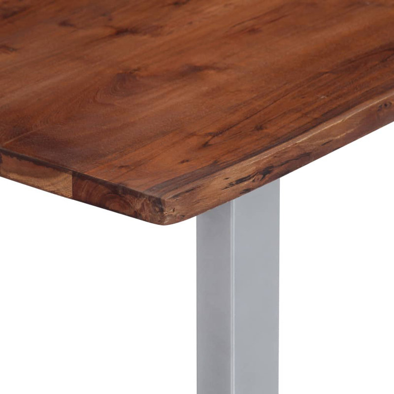 Greger Coffee Table, Brown, Sliver