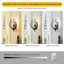 1 - Light Dimmable Gold Crytsal Flush Mounted Sconce-739447822