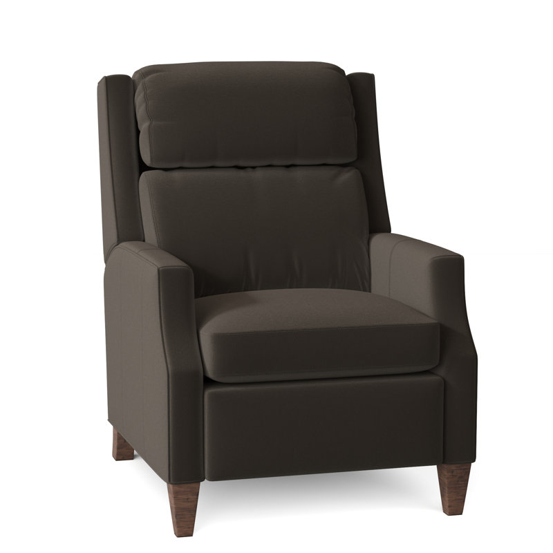Spyglass 31" Wide Genuine Leather Standard Recliner, Tobacco, 1181 Pearl, Manual