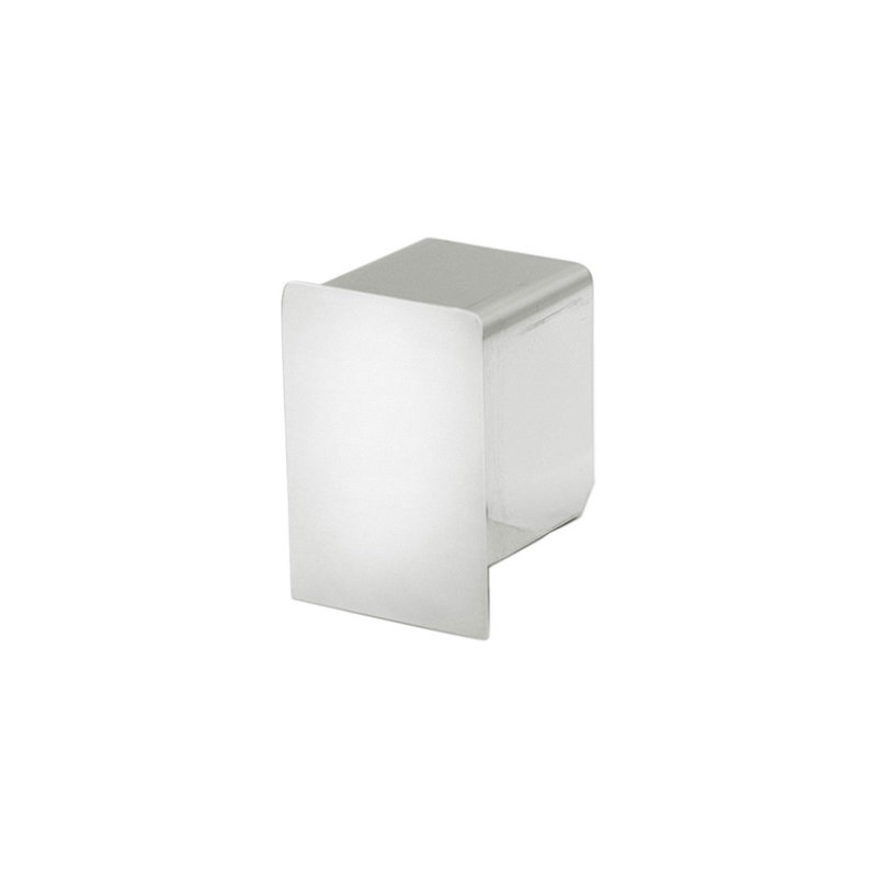 FHC - Embouts de protection de bord en forme de U pour CRCE7 - Acier inoxydable poli