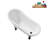 53.1'' x 25.6'' Freestanding Soaking Acrylic Bathtub-72770254-76285530