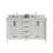 Fully Assembled 60'' Freestanding Double Bathroom Vanity With 2 Handle Sets