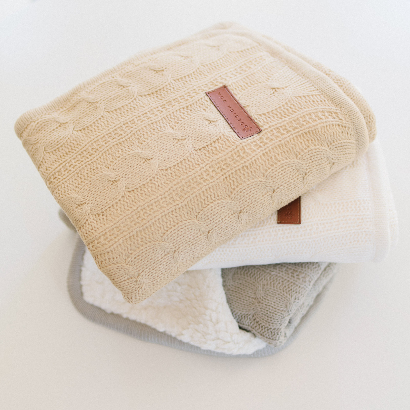 Acrylic Stroller Blanket, Butterscotch