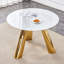 Table en pierre frittée avec pieds en acier-1528778105
