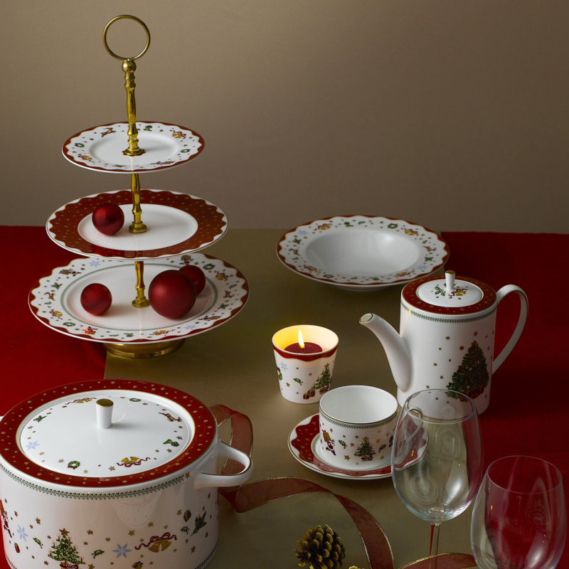 My Noel Bone China Cake Stand