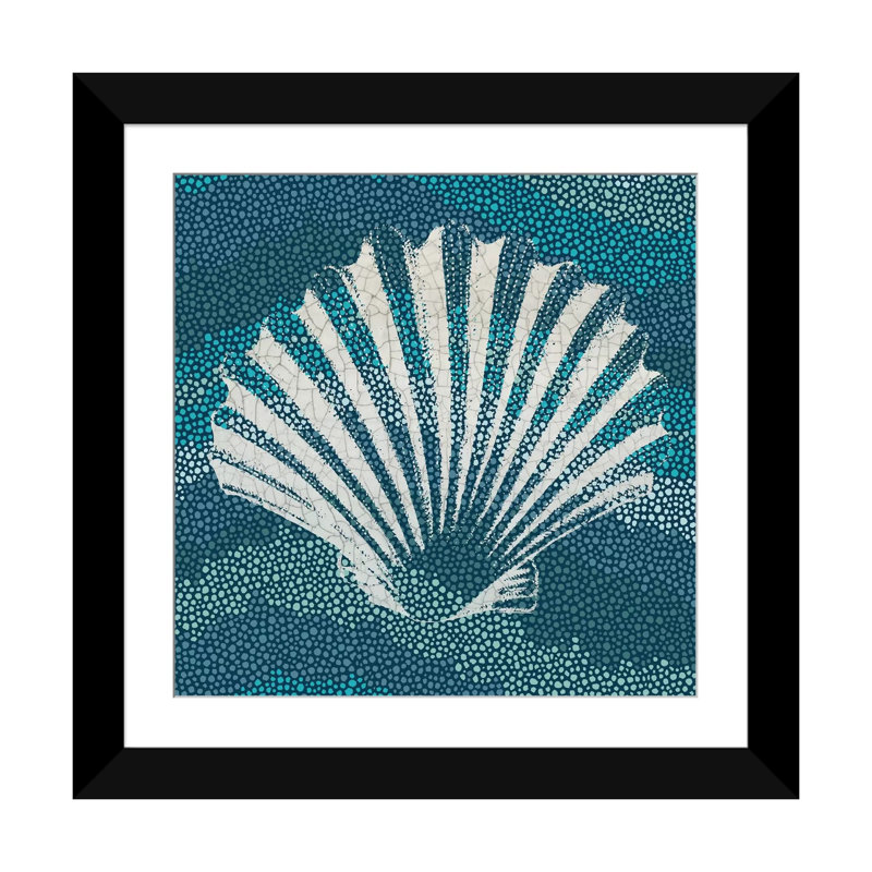 «Sea Glass I», impression sur toile tendue, H 18 po x l 18 po x P 1,5 po, Toile tendue, Blanc