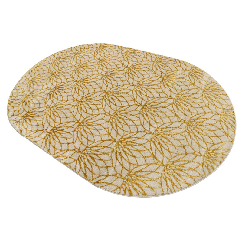 Friederieke Floral Indoor Rug, Oval 7'10" x 10'