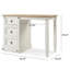 Meuble-lavabo en bois massif Gambhiri