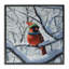 Giclée encadrée Winter Cool Cardinal, design par Jim Baldwin-149138877-149138826