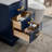 Goleta 24'' Single Bathroom Vanity with Marble Top-444488658