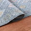 Tapis bleu / ivoire lavable à la machine Alden-433928635