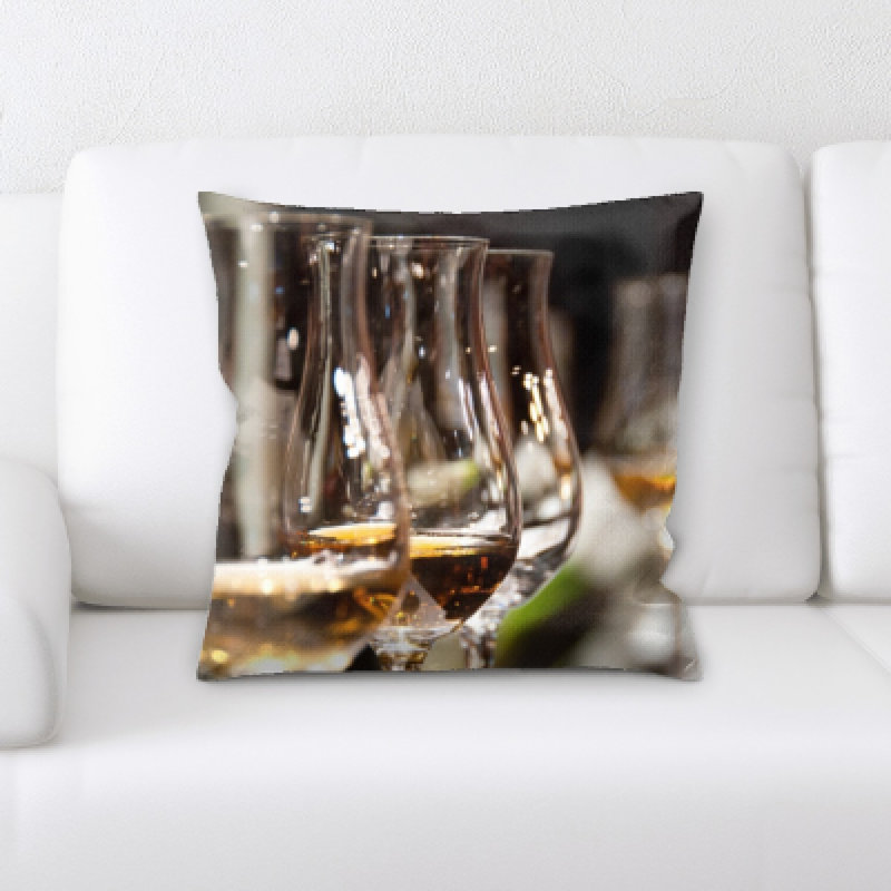Microsuede Throw Pillow