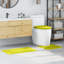 Microfiber Small Bath Mat Rectangular Contemporary-2057834655