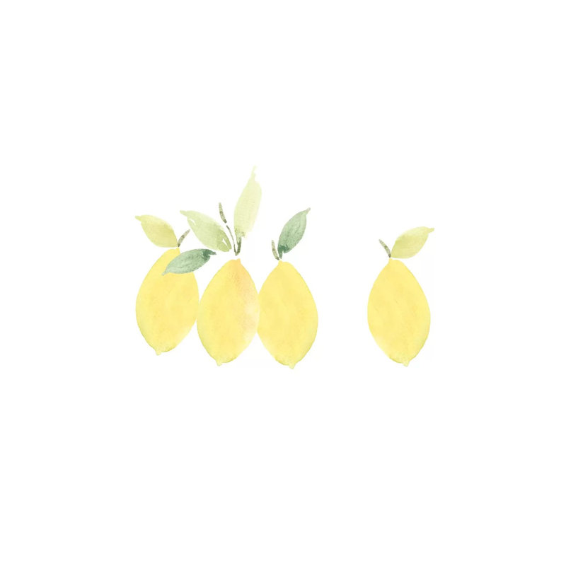 Lemons by Melissa Selmin - Wrapped Canvas Print, 66.04 cm H x 45.72 cm W x 1.91 cm D