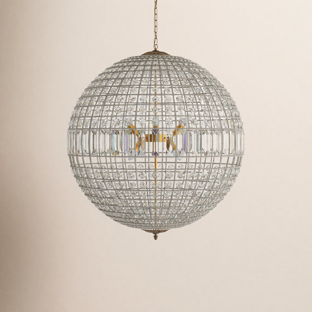 Rola 8-Light Chandelier, French Gold