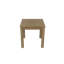 Coastal Teak Outdoor Square Teak Side Table
