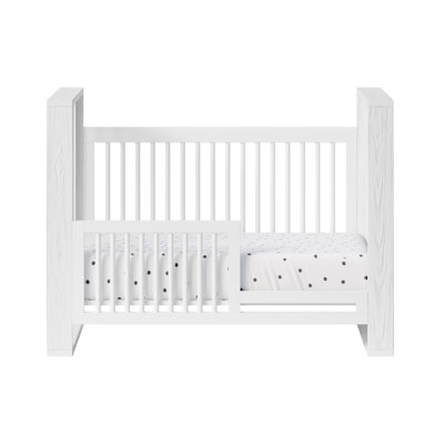 Milk Street Baby True Traditional Crib (Acacia/Snow)