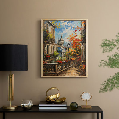 «LANDSCAPES Series CECLxxxvii», reproduction encadrée - bois massif