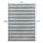 Raygoza Two-Tone Striped Classic Low-Pile Machine-Washable Cream/Dark Gray Rug-1691097020