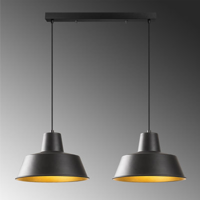 Corringham 2 - Light Kitchen Island Dome Pendant