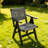 Lounge chair color, suitable for all seasons: Outdoor lounge chair, made of sturdy material, equipped with 304 stainless steel accessories.-425695840