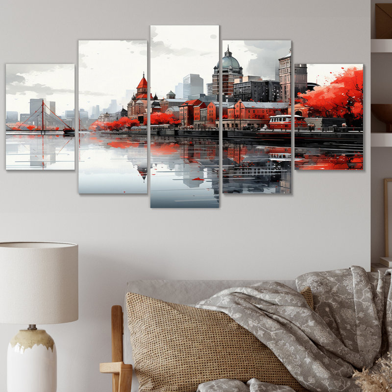 Canada Urban Reflections II Cities & Countries Wall Decor