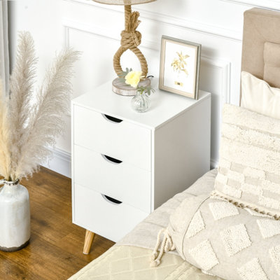 Benzion 40cm W Particle Board Bedside Table