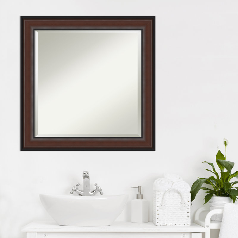 Hilma Flat Mirror, 25" x 25"