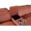 Canapé modulaire en cuir italien 4 pièces Jignesh-617417393