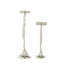 Ensemble de chandelles de table en aluminium 2 pièces-790057623