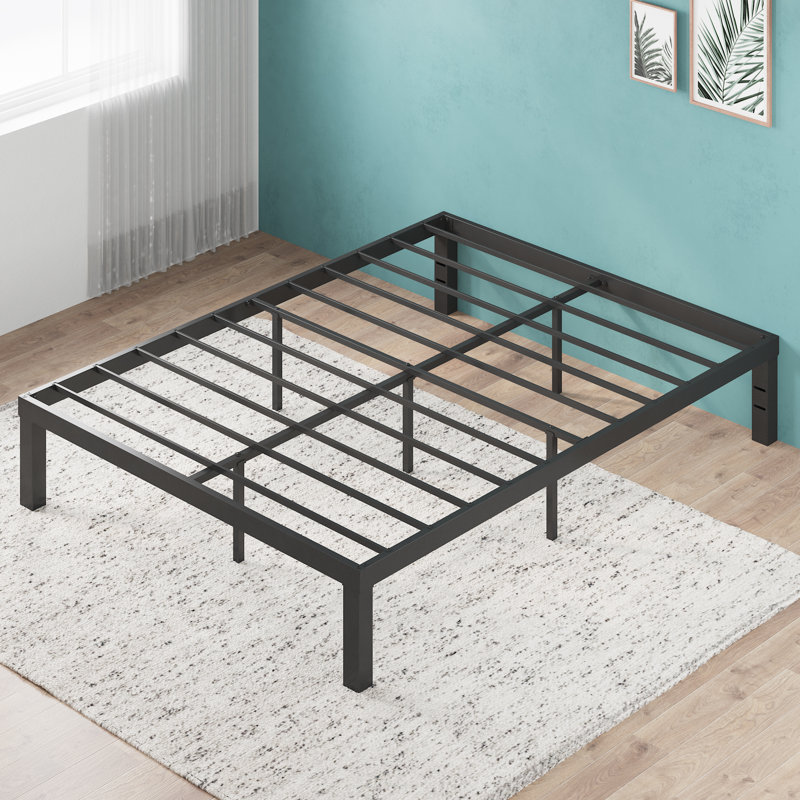 Luis QuickLock® Metal Platform Bed Frame, Twin, Low Profile