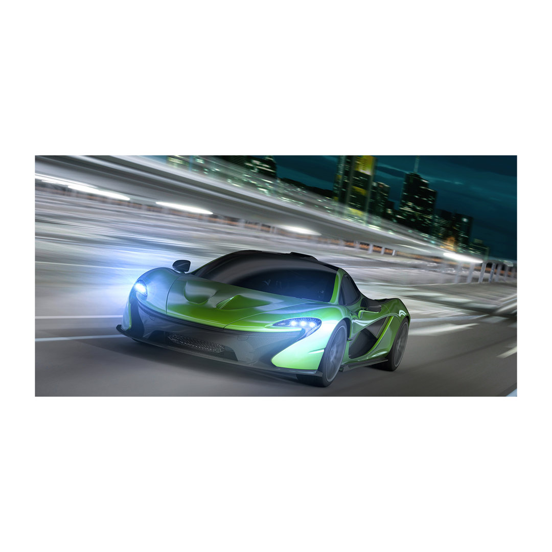 Kunstdruck Racer  Wrapped Canvas Kunstdrucke