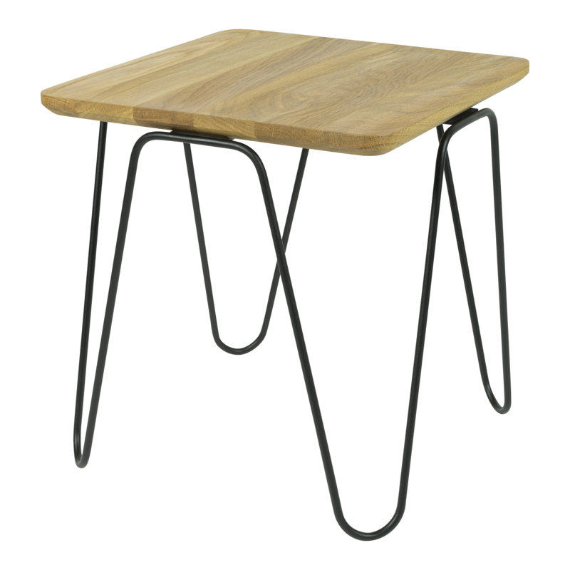 Minner Frame Coffee Table, H38 x L38 x W38cm, Natural