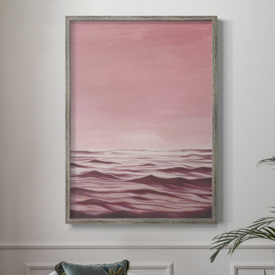 Playa Rosa II Framed Print - Solid Wood