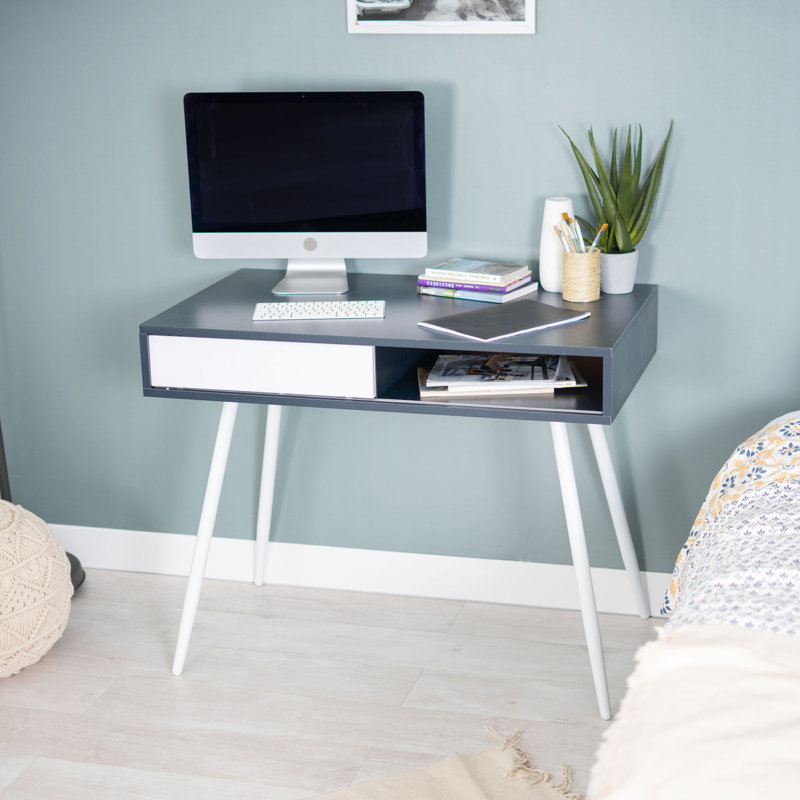 Lyra Metal Base Writing Desk