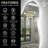  Wayfair Basics® UL Certified LED Anti-Fog Tempered Glass Irregular Bathroom/Vanity Mirror with 3-Year Warranty-104329529