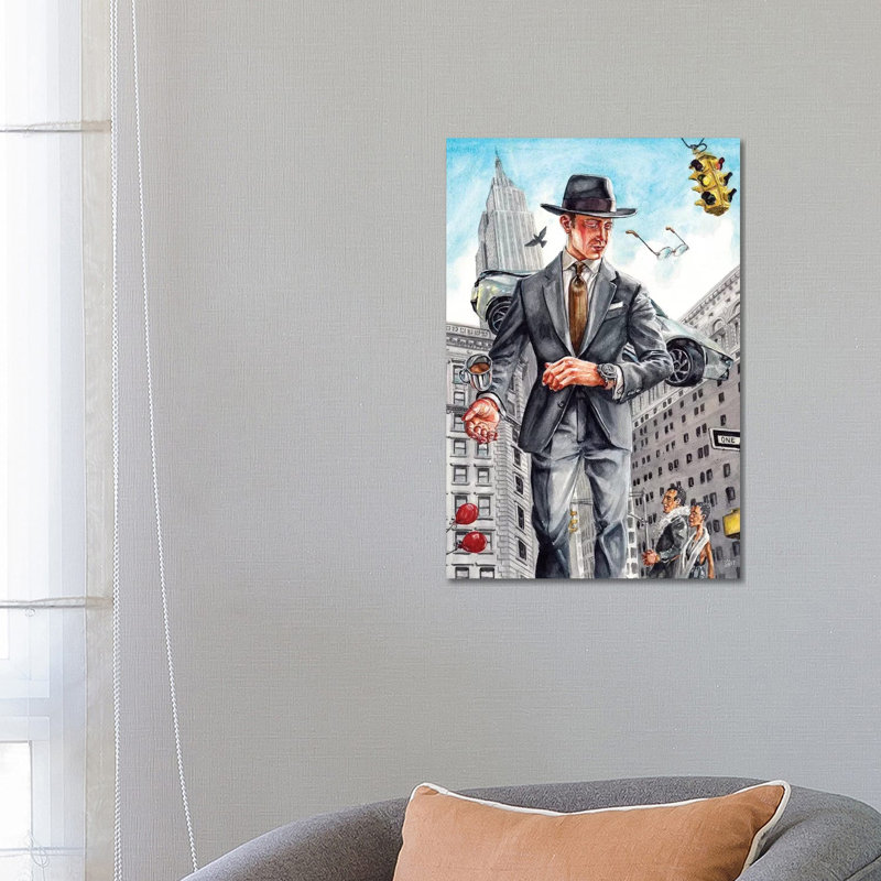 A New York City Symphony by Sunflowerman - Wrapped Canvas Gallery-Wrapped Canvas Giclée, 66.04 cm H x 45.72 cm W
