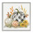 Patchwork Patterned Pumpkins Fall Harvest Still Life by Nan - Graphic Art