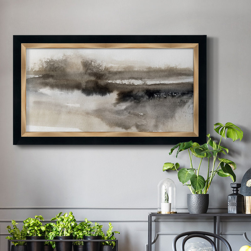 " Serenity Lake " Print, 21" H x 37" W x 1" D